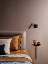 Astro Leda Swing Arm Matt Black Interior Reading Light Base