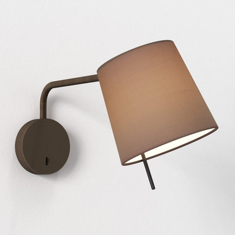Astro Mitsu Swing Arm Base Bronze Interior Wall Light