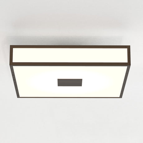 Astro Mashiko 400 Square Bronze Bathroom Ceiling Light