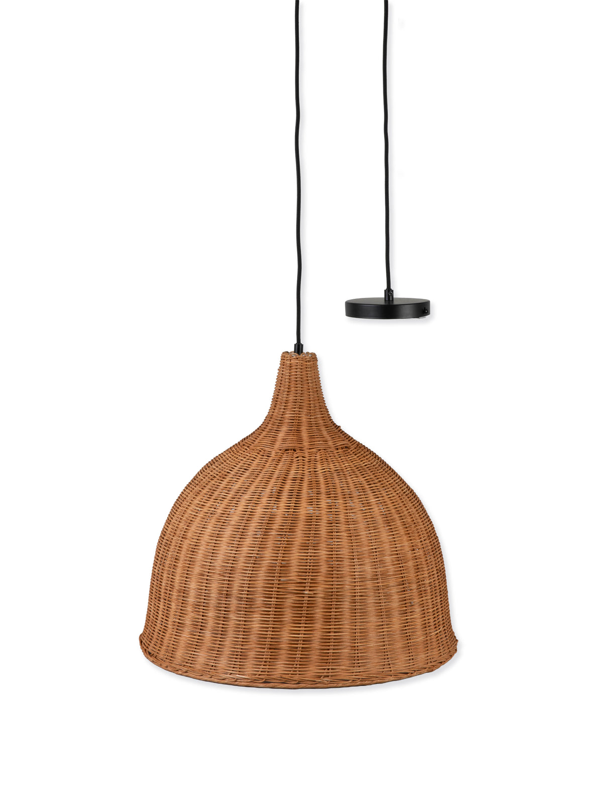Garden Trading Mouldon Pendant Light Natural Rattan Large