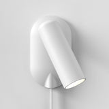 Astro Gio Matt White Plug-In Reading Light