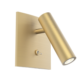 Astro Enna Recess Square Switched LED Matt Gold Interior Reading Light