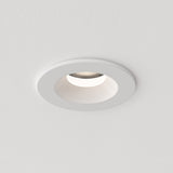 Astro Kos Recessed Matt White Outdoor Downlight