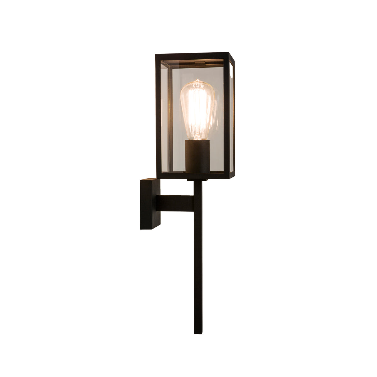Astro Coach 130 Textured Black Outdoor Wall Light
