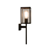 Astro Coach 130 Textured Black Outdoor Wall Light