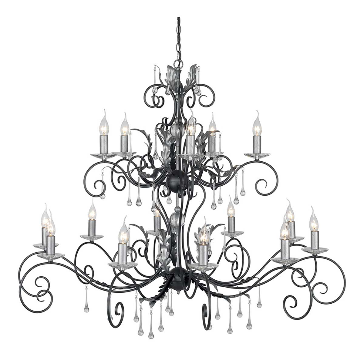 Elstead Amarilli 15 Light Chandelier