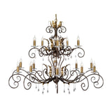 Elstead Amarilli 15 Light Chandelier