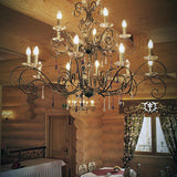 Elstead Amarilli 15 Light Chandelier