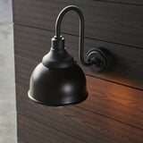 Amos Alpheus Outdoor Wall Light Textured Black –  from Amos Lighting + Home