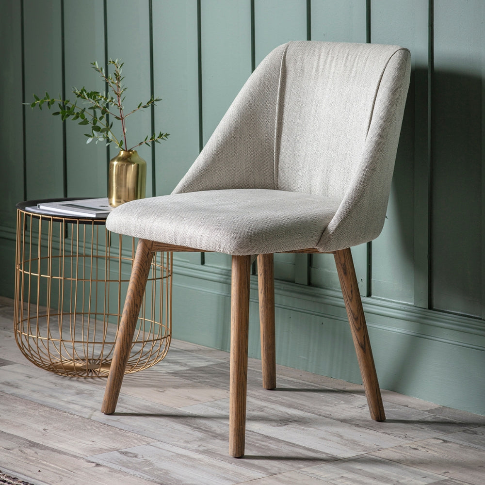 Amos Ashburton Dining Chair, Neutral (Pair) –  from Amos Lighting + Home