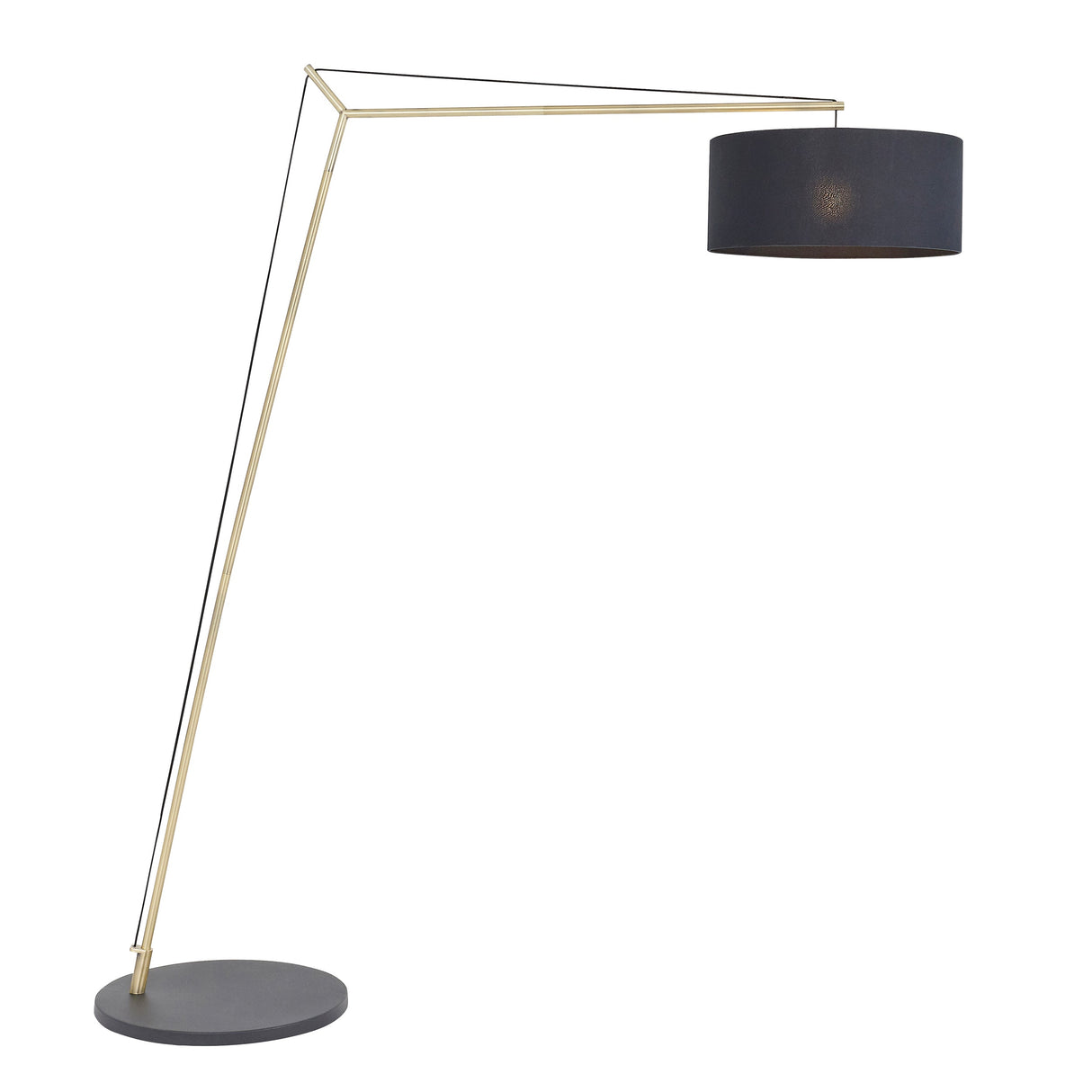 Amos Automic Floor Lamp Matt Brass & Black –  from Amos Lighting + Home