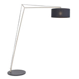 Amos Automic Floor Lamp Matt Nickel & Black –  from Amos Lighting + Home