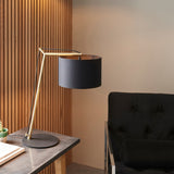 Amos Automic Table Lamp Matt Brass & Black –  from Amos Lighting + Home