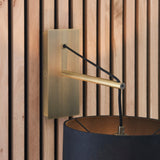 Amos Automic Wall Light Matt Brass & Black –  from Amos Lighting + Home