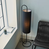 Amos Baluster Floor Lamp Matt Black & Black –  from Amos Lighting + Home