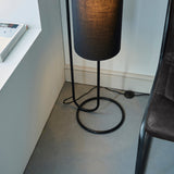 Amos Baluster Floor Lamp Matt Black & Black –  from Amos Lighting + Home