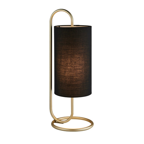 Amos Baluster Table Lamp Antique Brass & Black –  from Amos Lighting + Home