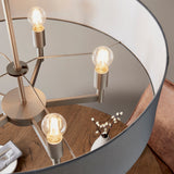 Amos Belgrave Pendant Matt Nickel & Grey –  from Amos Lighting + Home