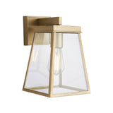 Amos Bentley Outdoor Wall Light Brushed Gold –  from Amos Lighting + Home