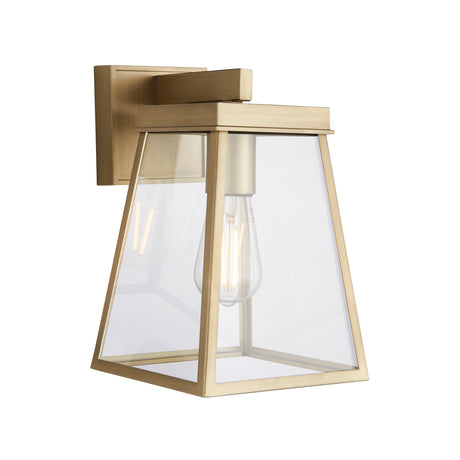 Amos Bentley Outdoor Wall Light Brushed Gold –  from Amos Lighting + Home