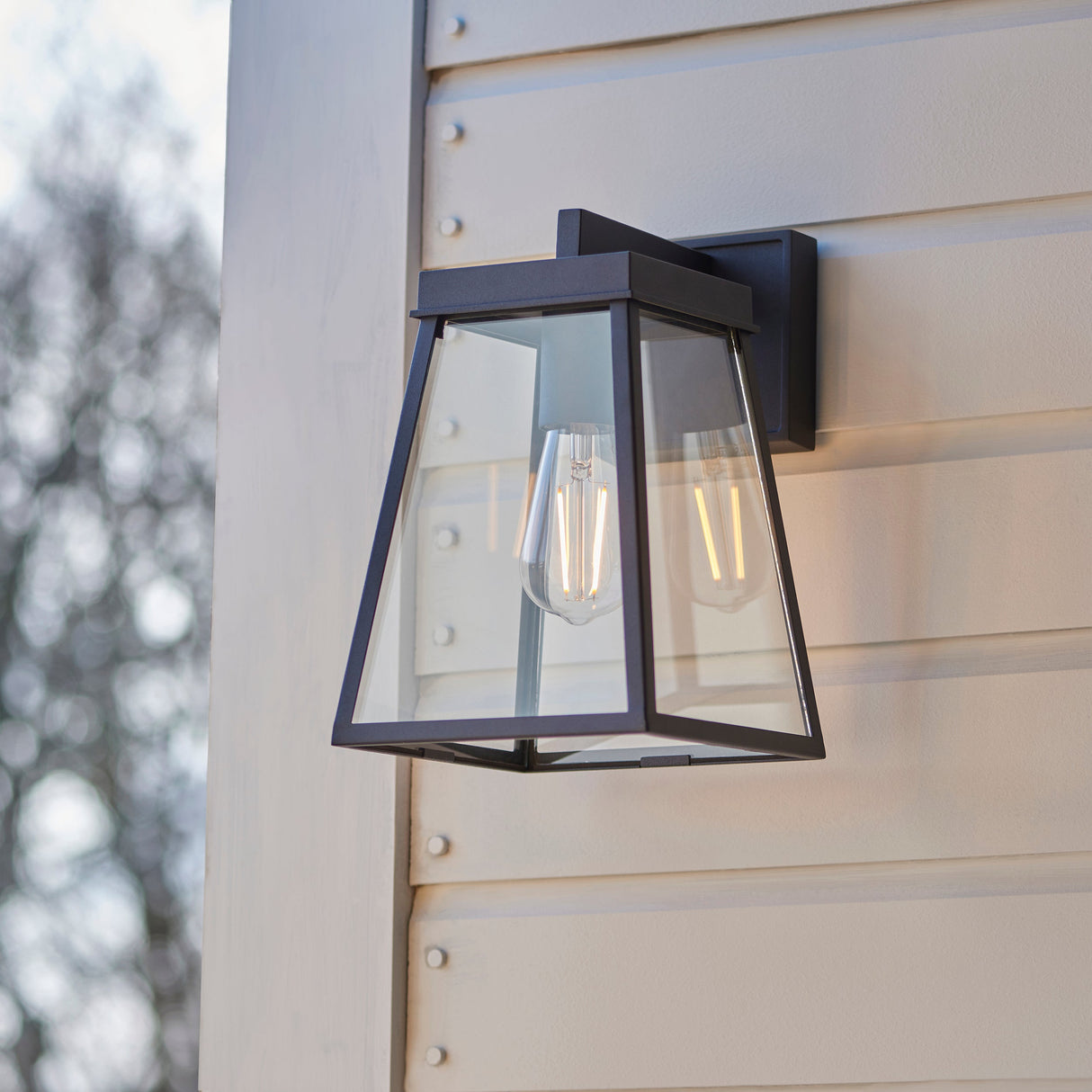 Amos Bentley Outdoor Wall Light Matt Black –  from Amos Lighting + Home