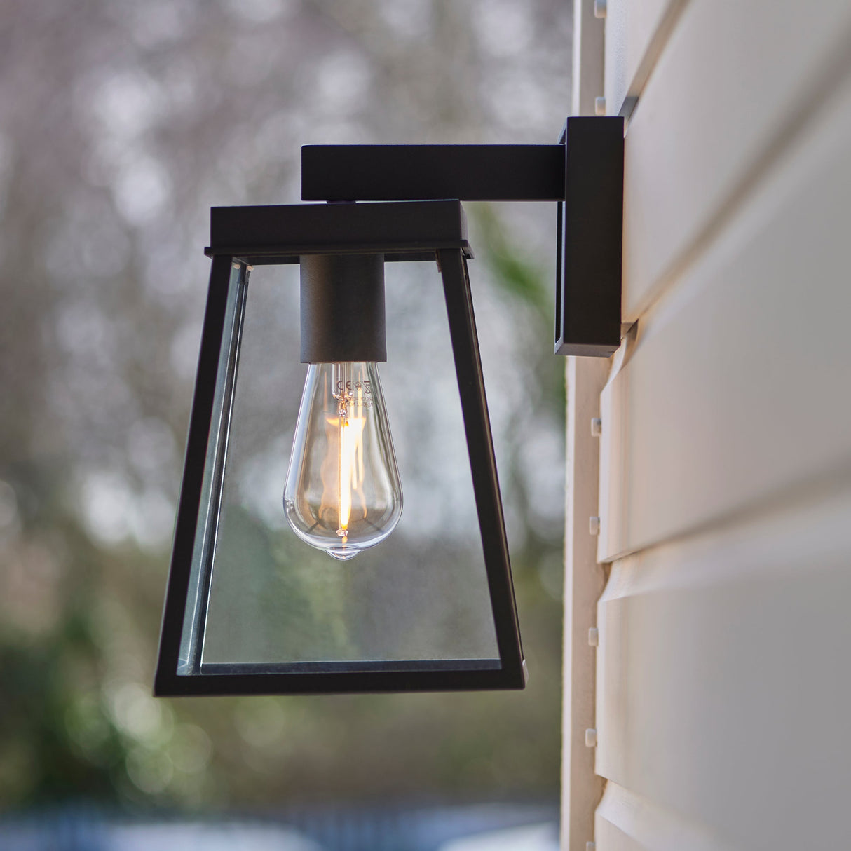 Amos Bentley Outdoor Wall Light Matt Black –  from Amos Lighting + Home