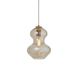 Amos Brimstone Waist Pendant Champagne Lusture Glass –  from Amos Lighting + Home