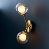 Amos Brixton Wall Light Satin Brass –  from Amos Lighting + Home