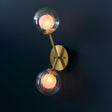 Amos Brixton Wall Light Satin Brass –  from Amos Lighting + Home