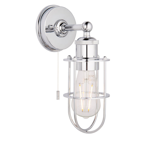 Amos Casket Bathroom Wall Light Chrome –  from Amos Lighting + Home