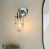 Amos Casket Bathroom Wall Light Chrome –  from Amos Lighting + Home