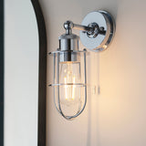 Amos Casket Bathroom Wall Light Chrome –  from Amos Lighting + Home