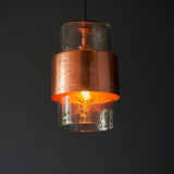 Amos Cattelan Pendant Hammered Copper –  from Amos Lighting + Home