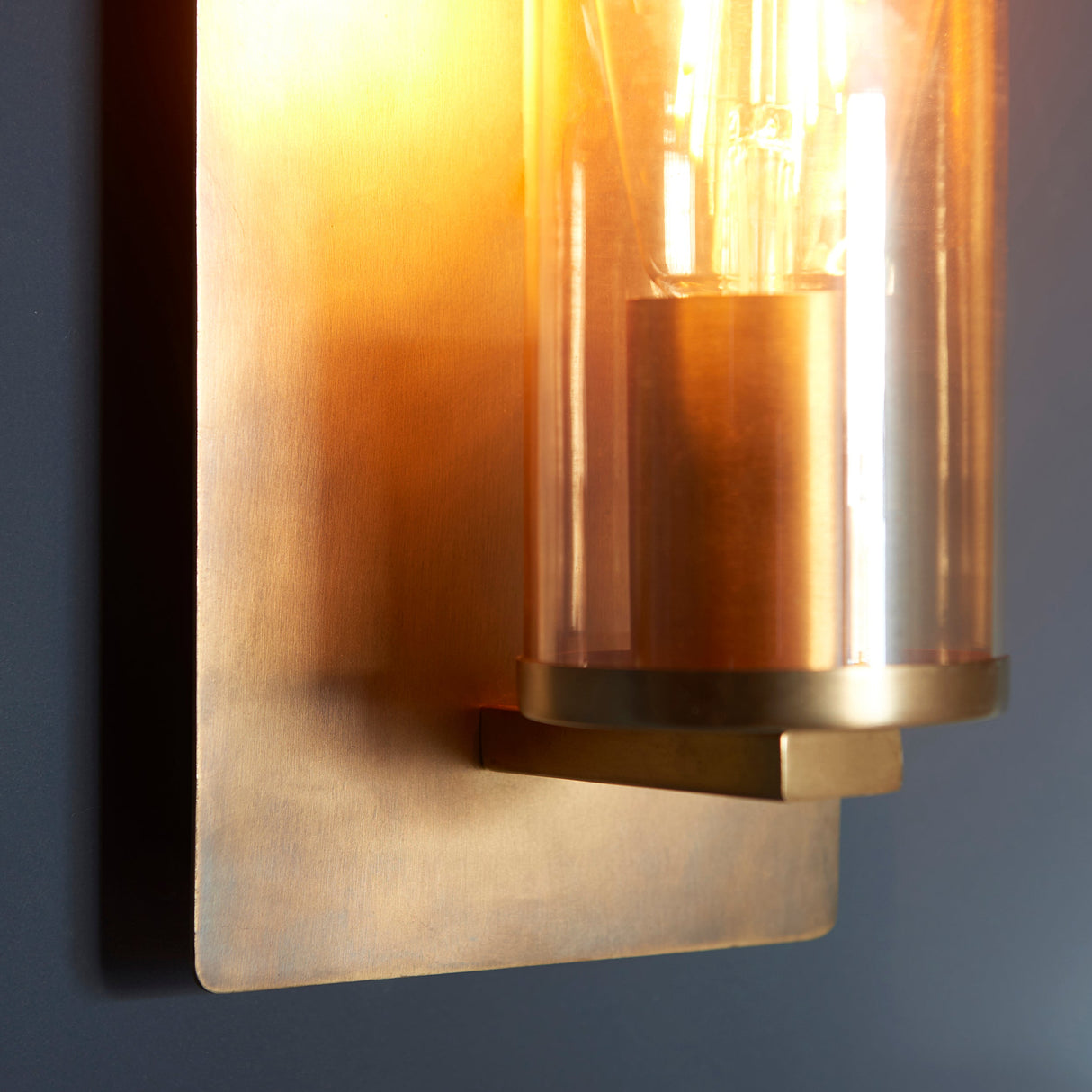 Amos Cattelan Wall Light Antique Brass –  from Amos Lighting + Home