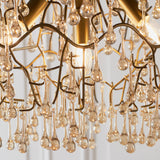 Amos Chatsworth Chandelier Aged Gold & Champagne –  from Amos Lighting + Home