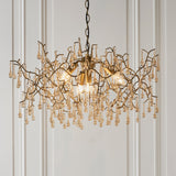 Amos Chatsworth Chandelier Aged Gold & Champagne –  from Amos Lighting + Home