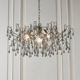 Amos Chatsworth Chandelier Aged Silver –  from Amos Lighting + Home