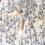 Amos Chatsworth Flush Chandelier Aged Silver –  from Amos Lighting + Home