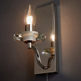 Amos Clementine Bathroom Wall Light Polished Nickel –  from Amos Lighting + Home