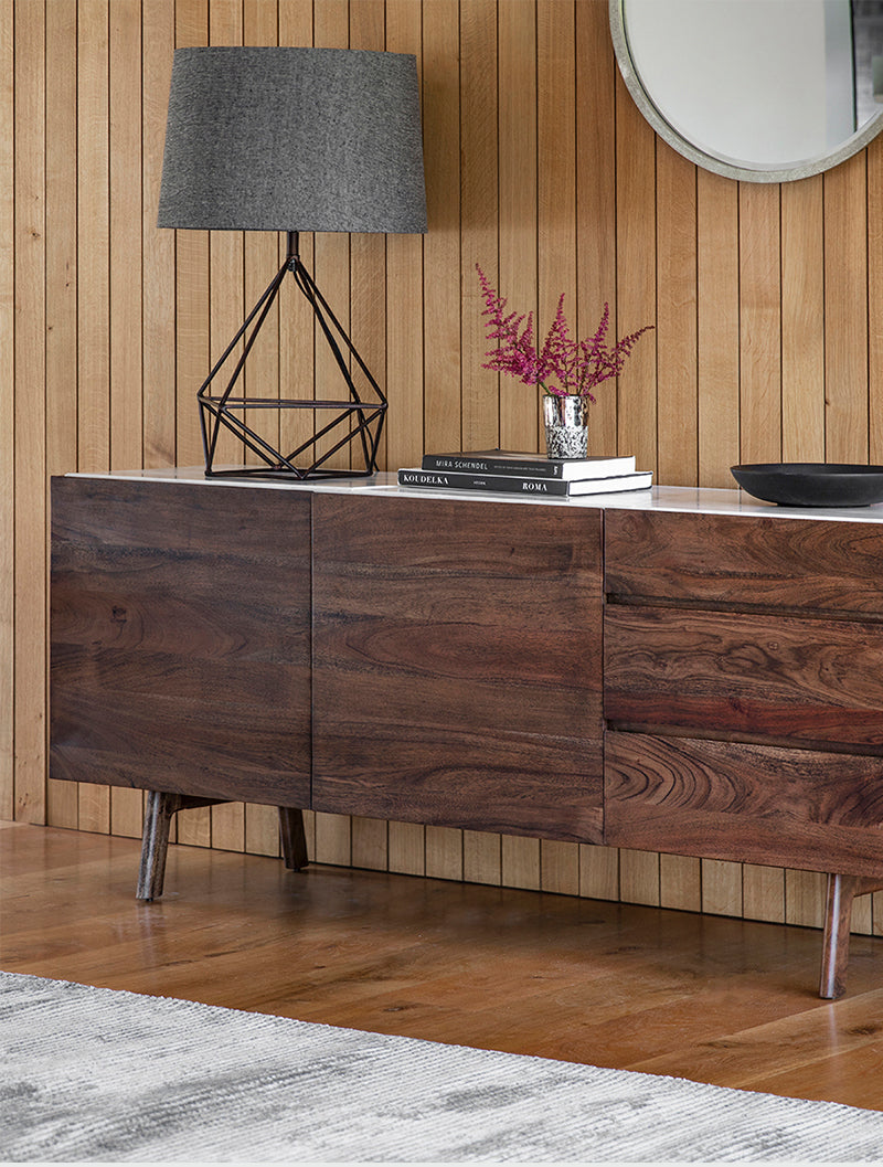 Amos Clovelly Marble Top Sideboard –  from Amos Lighting + Home