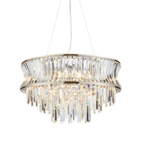 Amos Concave 9 Light Crystal Chandelier –  from Amos Lighting + Home