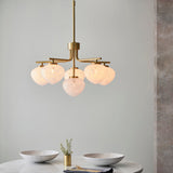 Amos Confetti Chandelier Pendant Satin Brass –  from Amos Lighting + Home