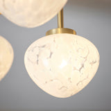 Amos Confetti Flush Ceiling Light Satin Brass –  from Amos Lighting + Home