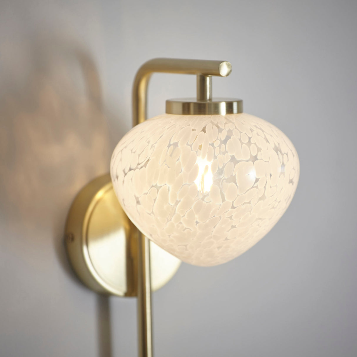 Amos Confetti Wall Light Satin Brass –  from Amos Lighting + Home