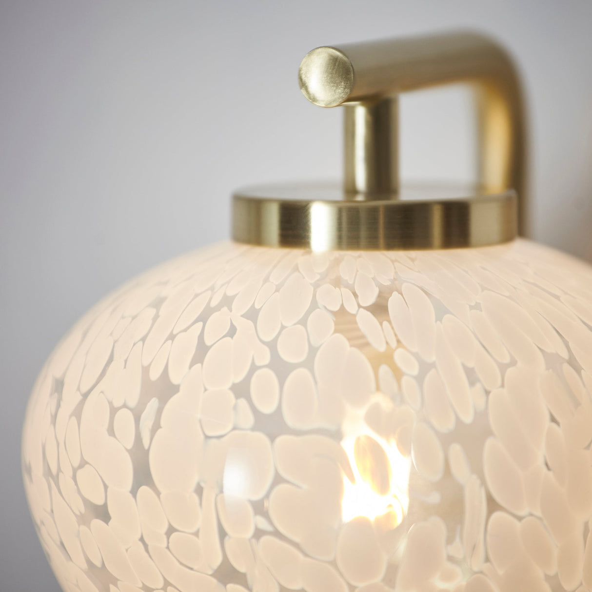 Amos Confetti Wall Light Satin Brass –  from Amos Lighting + Home