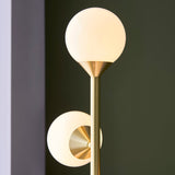 Amos Crib Floor Lamp Brushed Brass –  from Amos Lighting + Home