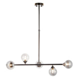 Amos Crib Pendant Bar Black Chrome –  from Amos Lighting + Home