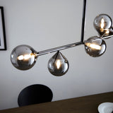 Amos Crib Pendant Bar Black Chrome –  from Amos Lighting + Home