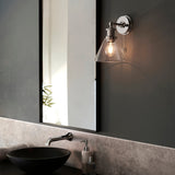 Amos Diaphanous Bathroom Wall Light Chrome –  from Amos Lighting + Home