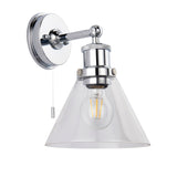 Amos Diaphanous Bathroom Wall Light Chrome –  from Amos Lighting + Home